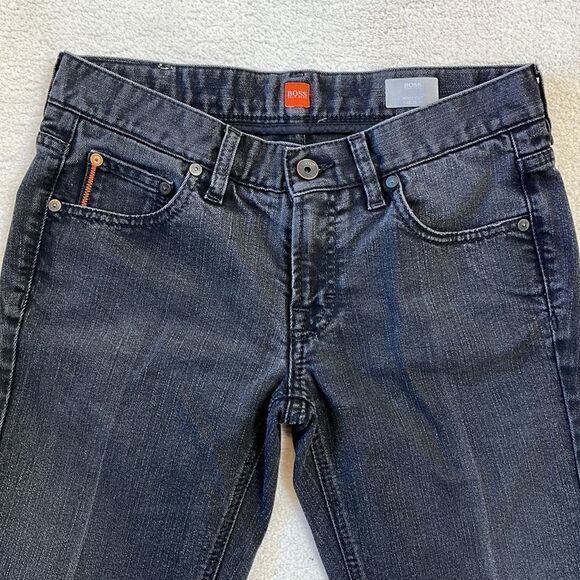 Hugo Boss Boot Cut black Jeans Women 28/34 - Picture 2 of 13